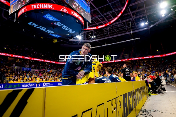 Handball I Herren I Saison 2024-2025 I Daikin HBL I 27. Spieltag I Rhein-Neckar Löwen - DHfK Leipzig I 24.04.2025