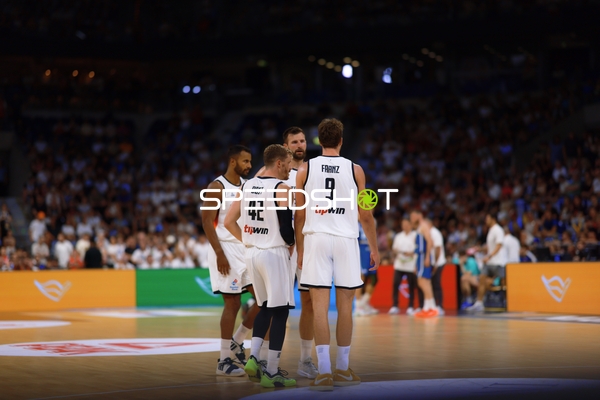 Huddle auf dem Court