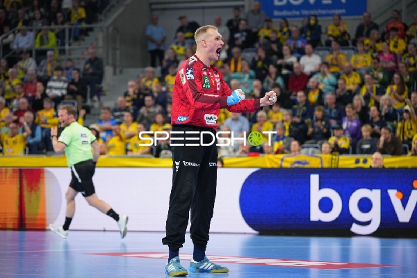 David Späth (29; Rhein Neckar Löwen) in Aktion