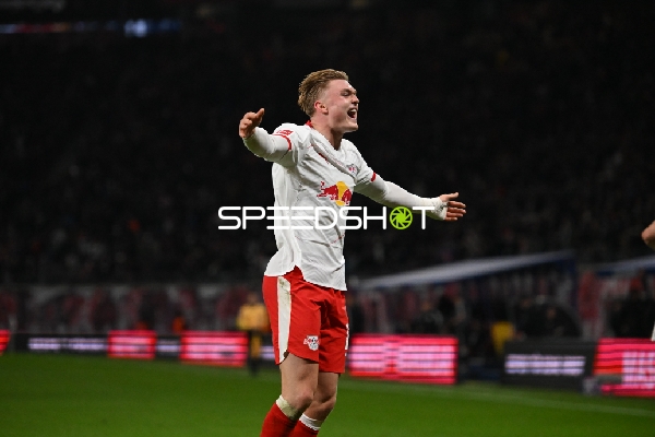 Jubel von Conrad Harder (11; RB Leipzig)