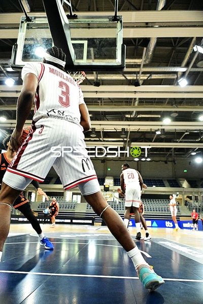 Spieler auf dem Court