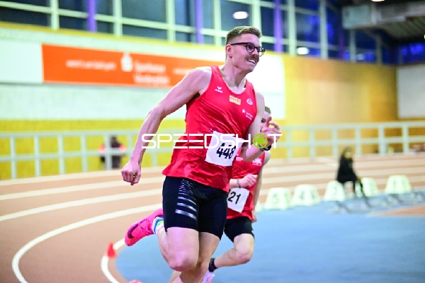 Läufer Schlangen Dustin (448; LG Rhein-Wied) in Aktion