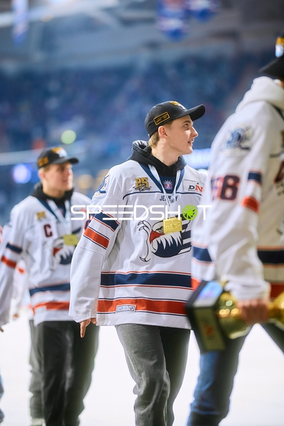 Meisterschaftsfeier der Jungadler Mannheim