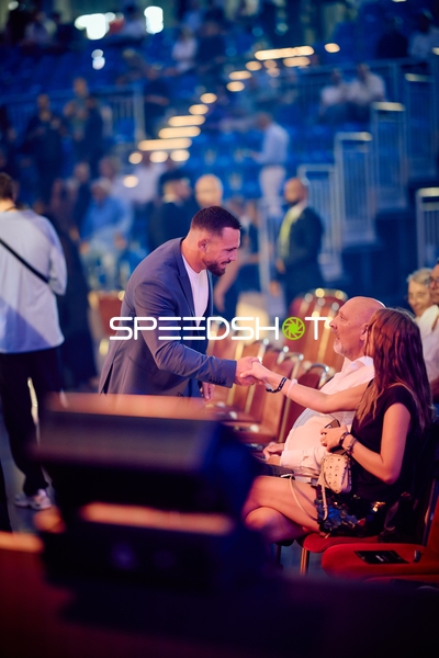 Begrüßung in der Ringside Zone