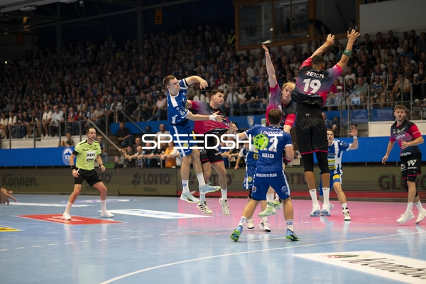 Kampf um den Ball in Eisenach