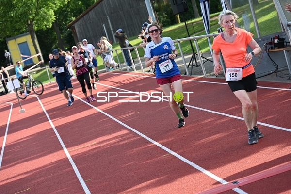 Läufer auf der Bahn