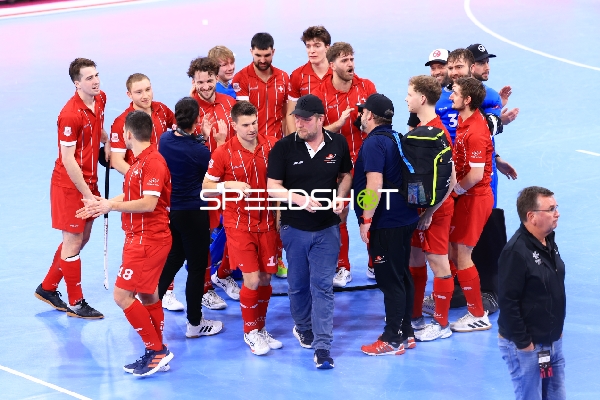 Loris GRANDCHAMP (10; Schweiz) im Gespräch