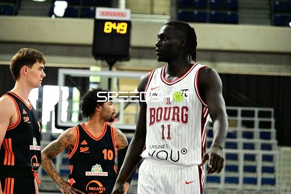 Spieler auf dem Court