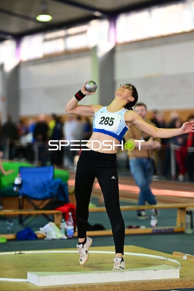 Weber Antonia (285; LG Idar-Oberstein) beim Kugelstoßen