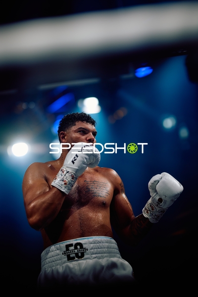 Boxer Emanuel Odiase in Aktion