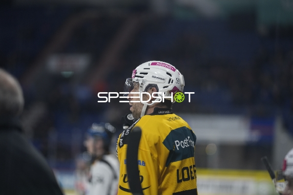 Spieler Romain Loeffel (58; SC Bern) in Aktion