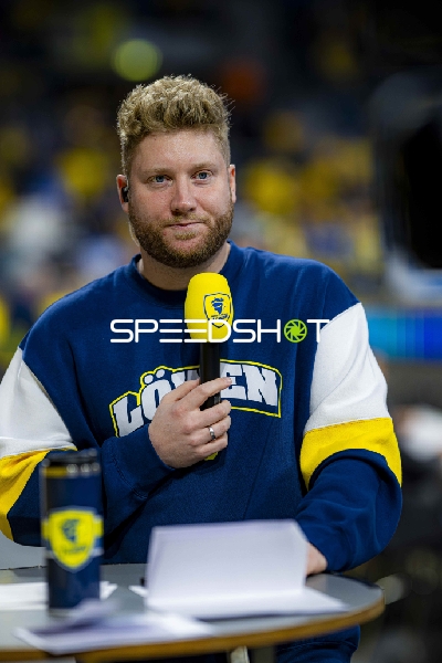 Kevin Gerwin (49; Rhein Neckar Löwen) in Moderation