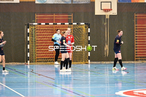 Handballspiel in der Halle