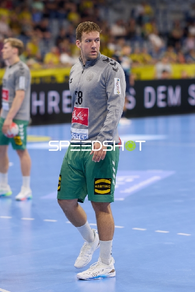 Tom Bergner Tom Bergner (28; TSV GWD Minden) in Position