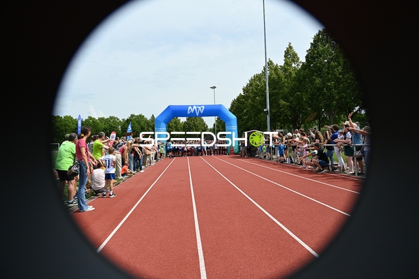 Startbereich TVE Sommerlauf Edingen