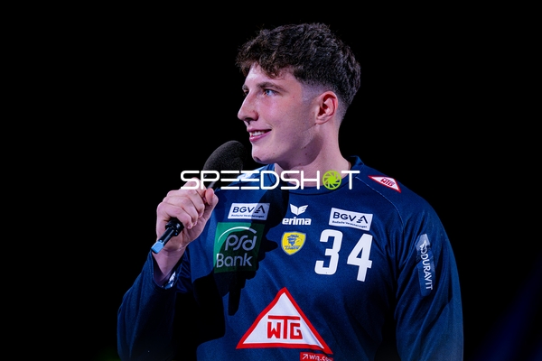 Spieler in der Halle