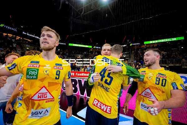 Handball I Herren I Saison 2024-2025 I Daikin HBL I 27. Spieltag I Rhein-Neckar Löwen - DHfK Leipzig I 24.04.2025