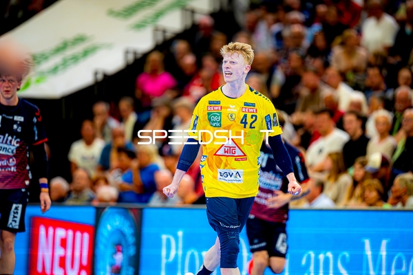 Torjubel Jon Lindenchrone Andersen (42;Rhein Neckar Löwen)