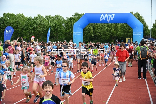 Kinderlauf TVE Sommerlauf Edingen