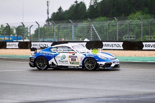 SRS Team Sorg Rennsport (959): Harley Haughton, Heiko Eichenberg auf nasser Strecke