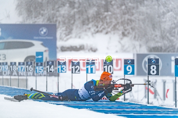 Biathlon, BMW IBU WORLD CUP BIATHLON, Sprint Männer 10km, Oberhof, Deutschland, VIDMAR Anton #7 SLO