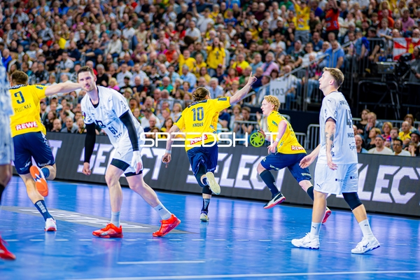 Handball I Herren I Saison 2024-2025 I DHB-Pokal I Halbfinale I Rhein-Neckar Löwen - THW Kiel I 12.04.2025