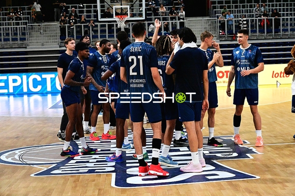 MLP Academics Heidelberg auf dem Court