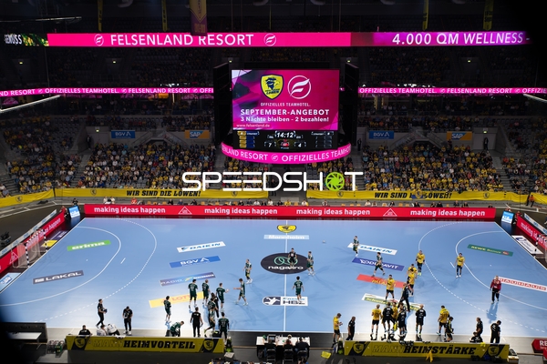 Spieler positionieren sich