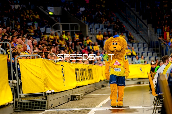 Maskottchen in SAP Arena