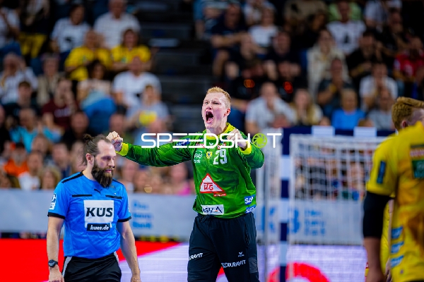 Handball I Herren I Saison 2024-2025 I DHB-Pokal I Halbfinale I Rhein-Neckar Löwen - THW Kiel I 12.04.2025