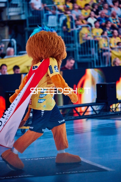 Maskottchen bei der Eröffnungsfeier