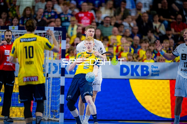 Handball I Herren I Saison 2024-2025 I DHB-Pokal I Halbfinale I Rhein-Neckar Löwen - THW Kiel I 12.04.2025