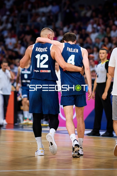 Rok Radović (12; Slowenien) und Mark Padjen (4; Slowenien) gemeinsam