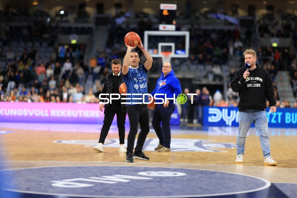 Szene mit Kevin Gerwin (490; MLP Academics Heidelberg) auf dem Spielfeld