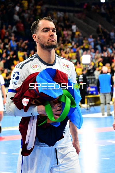 Casper Ulrich Mortensen (6; HSV Hamburg) in Aktion