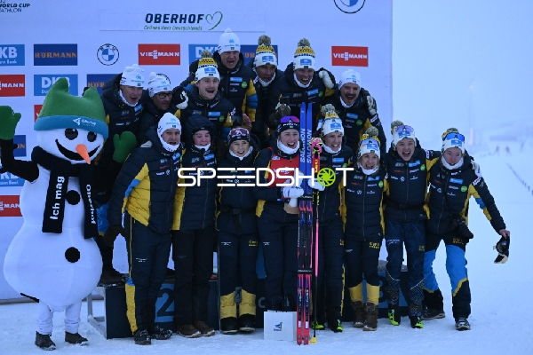 Sprint der Frauen in Oberhof