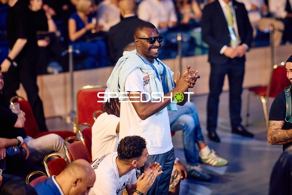 Ringside Zone beim Boxevent