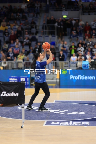 Basketball-Szene in der Halle