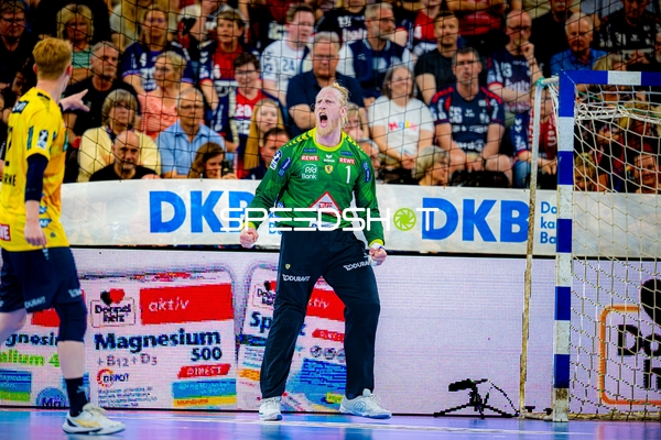 Torwartreaktion Mikael Appelgren (1;Rhein Neckar Löwen)