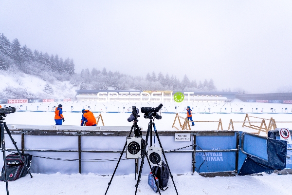 Biathlon, BMW IBU WORLD CUP BIATHLON, Sprint Männer 10 km, Oberhof, Deutschland, Schießstand, Arena am Rennsteig