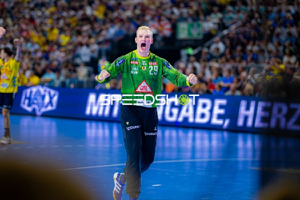 Handball I Herren I Saison 2024-2025 I DHB-Pokal I Halbfinale I Rhein-Neckar Löwen - THW Kiel I 12.04.2025