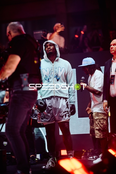 Boxer in Ringside Zone