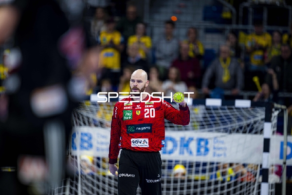 Mike Jensen (20; Rhein Neckar Löwen) in Aktion