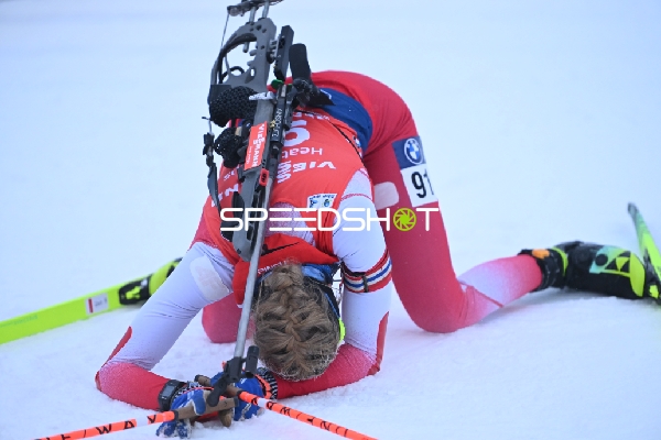 Darya DOLIDOVICH Darya DOLIDOVICH (91; Biathlon Frauen) nach Sprint