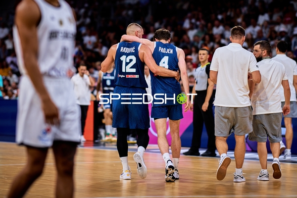 Rok Radović (12; Slowenien) und Mark Padjen (4; Slowenien) gemeinsam