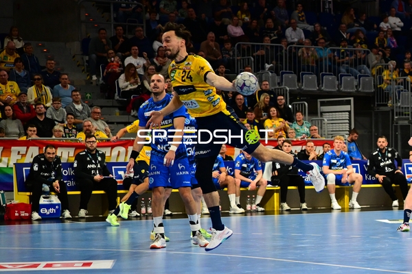 Patrick Groetzki (24; Rhein Neckar Löwen) wirft aufs Tor