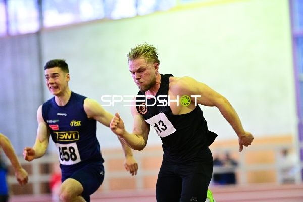 Sprintduell Hohmann Tobias (313; SSC Koblenz-Karthause) gegen Leitz Florian (858; Post-Sportverein Trier)