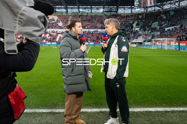 Trainerinterview vor Spiel