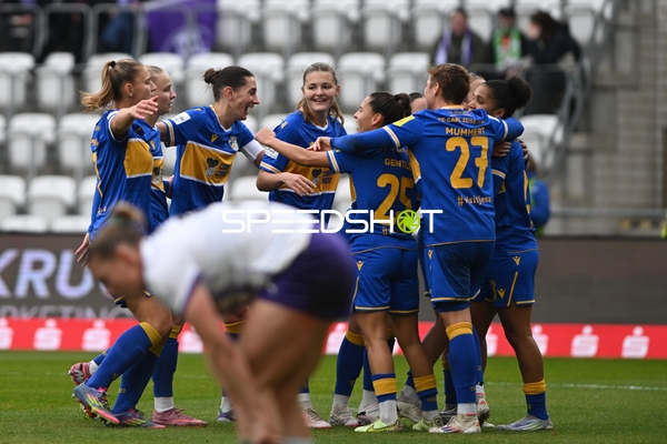 Spieler feiern Jubel