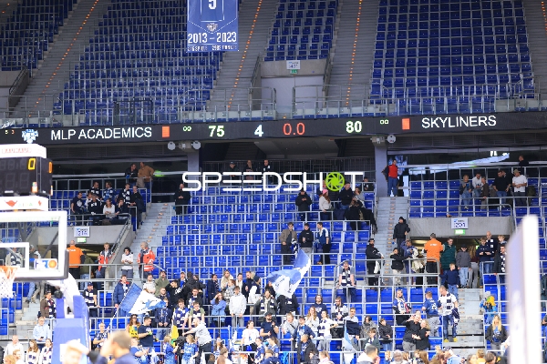 Stadion-Szene in der Sap Arena